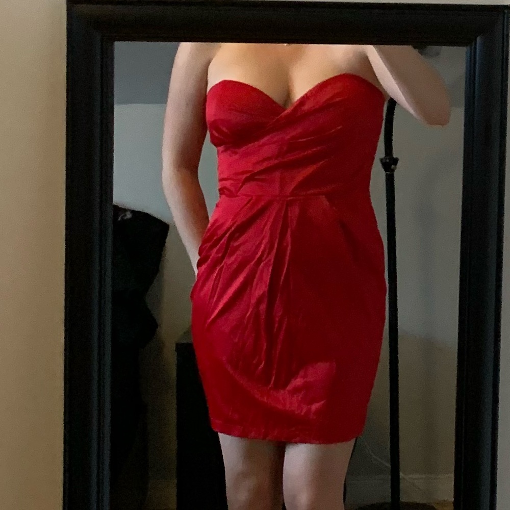 Robe en satin